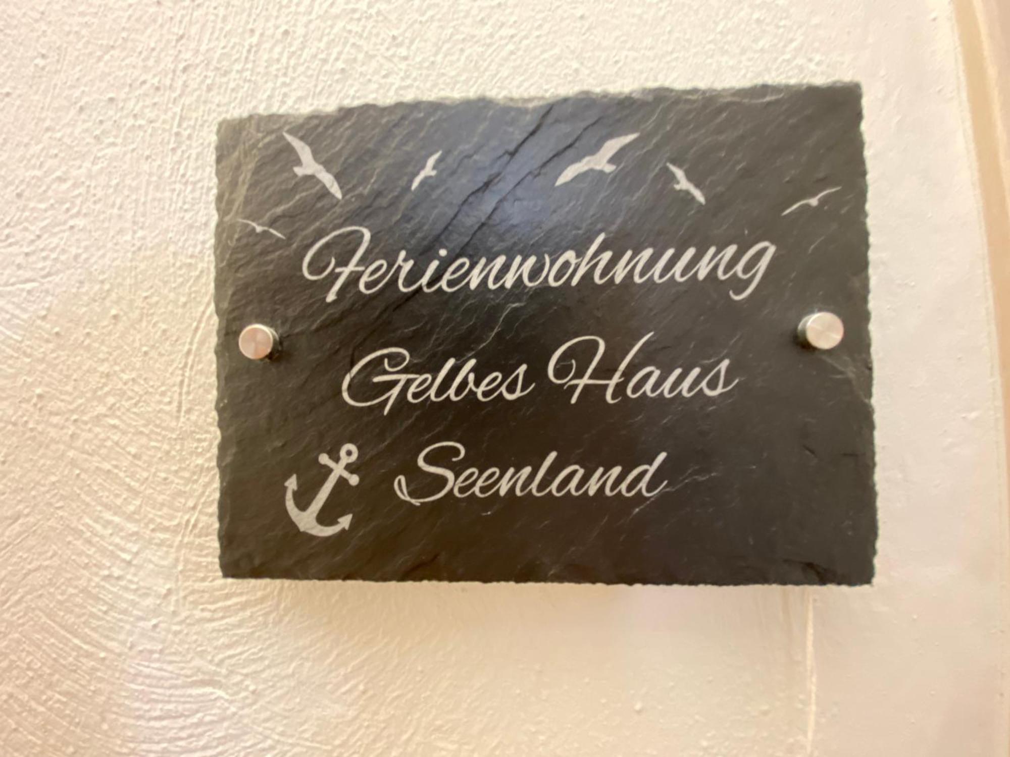 Gelbes Haus Seenland Ferienwohnungen Xl Elsterheide 外观 照片