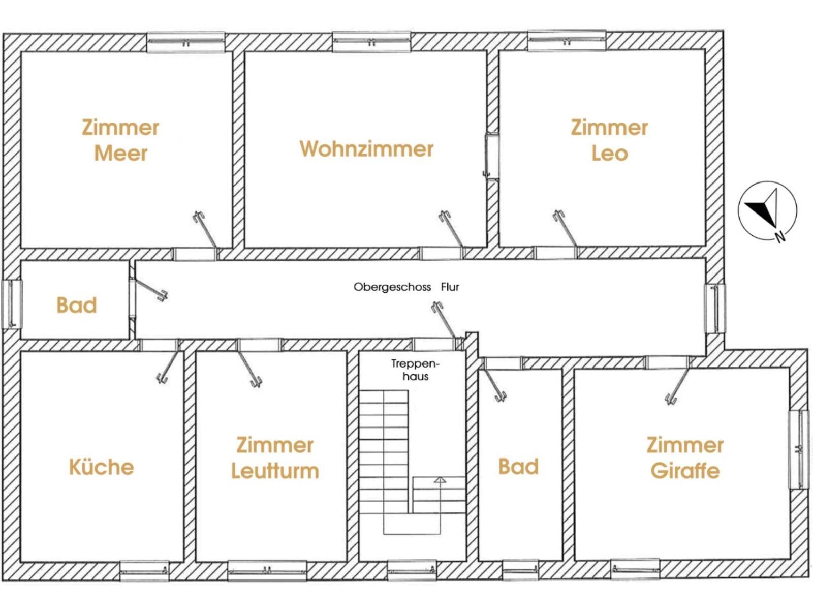 Gelbes Haus Seenland Ferienwohnungen Xl Elsterheide 客房 照片